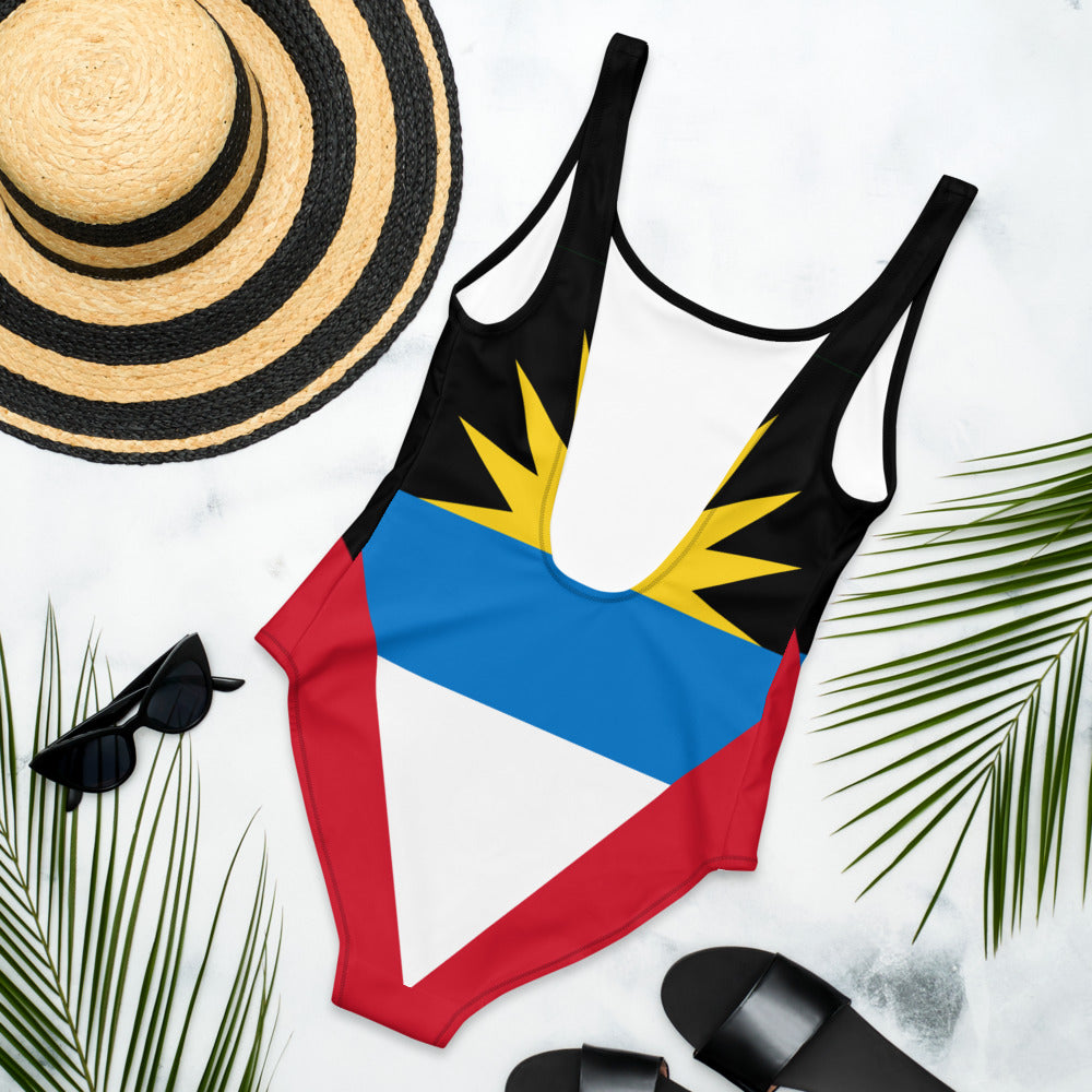 Antigua and Barbuda One-Piece Swimsuit