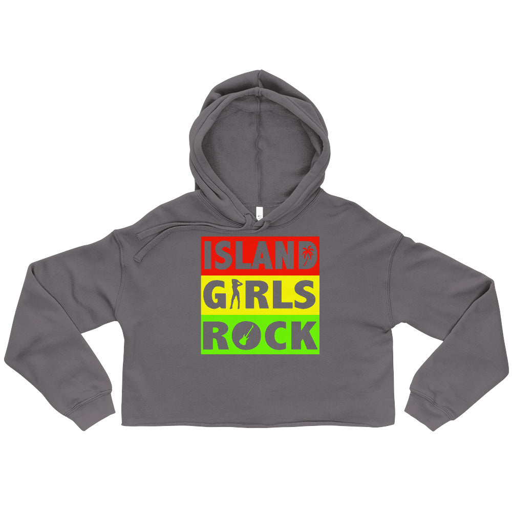 Island Girls Rock Crop Hoodie