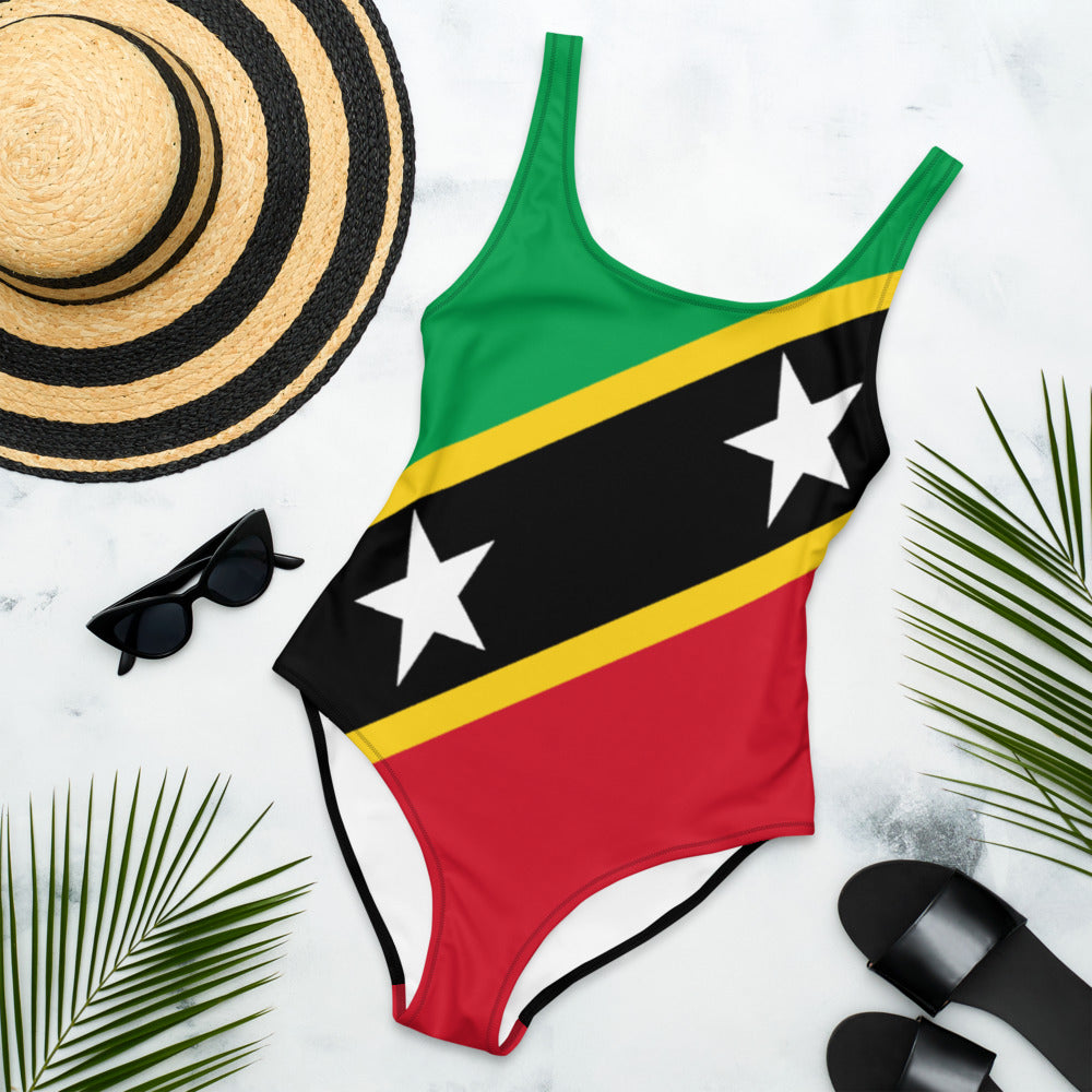 saint kitts and nevis One-Piece Swimsuit