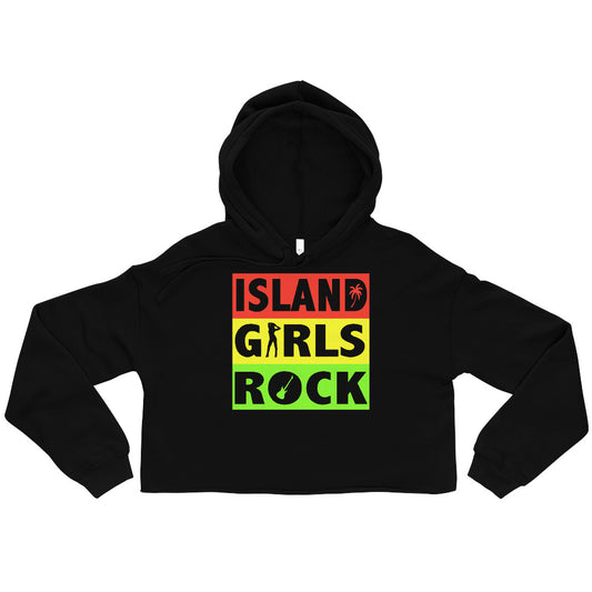 Island Girls Rock Crop Hoodie